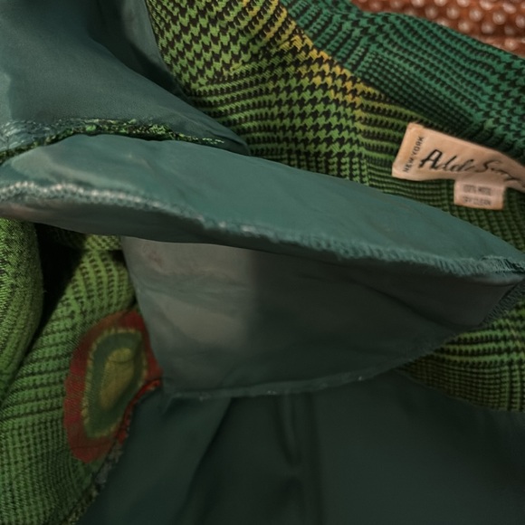 Vintage 70/80 Adel Simpson NY Wool Dress Size Large - Picture 11 of 14